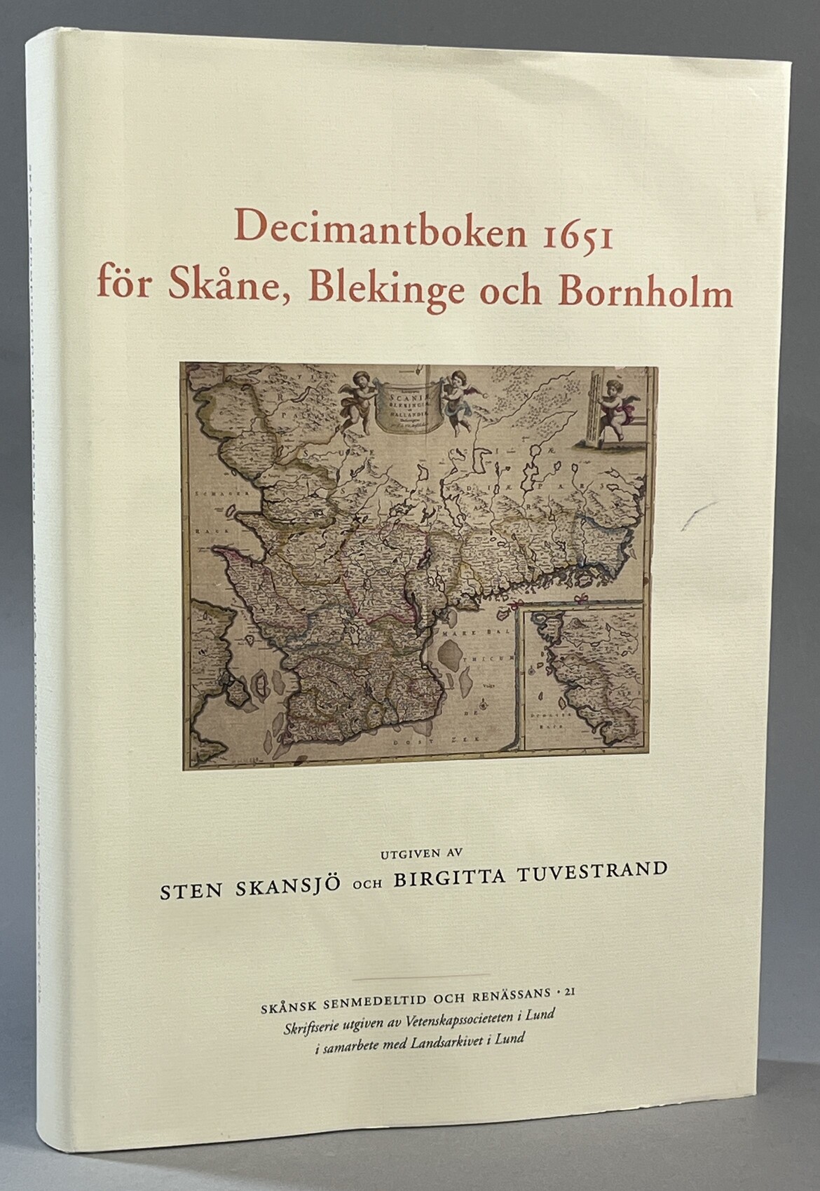 Decimantboken 1651 för Skåne, Blekinge och Bornholm.