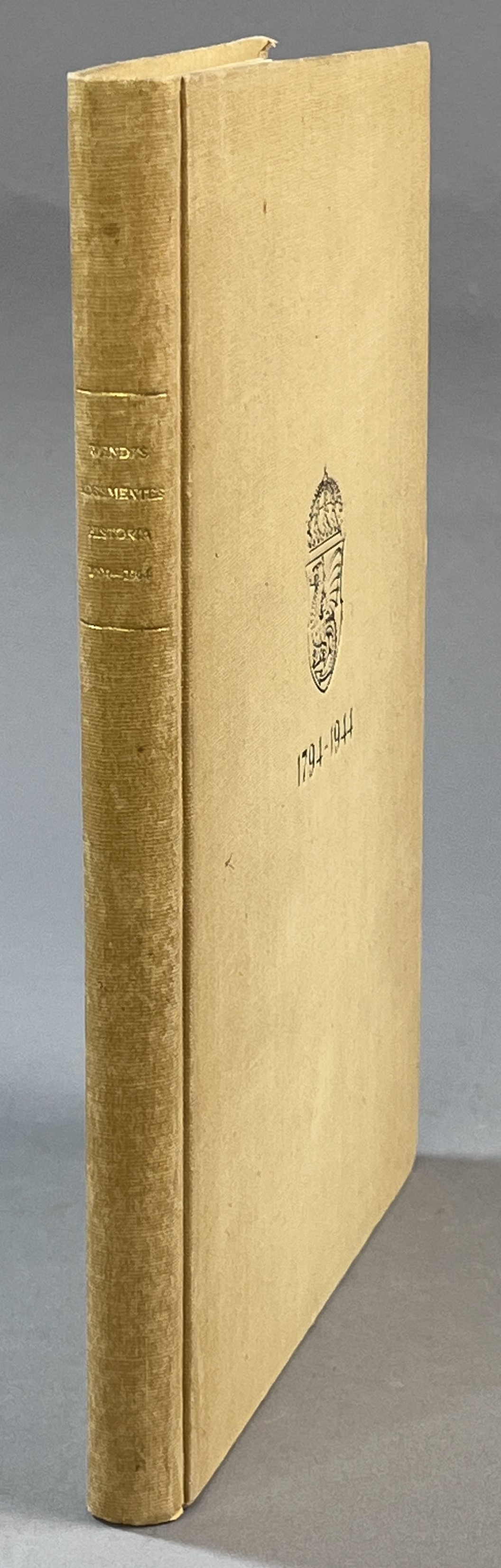 Wendes regementes historia 1794-1944. [Utgiven av Kungl. Wendes artilleriregemente].