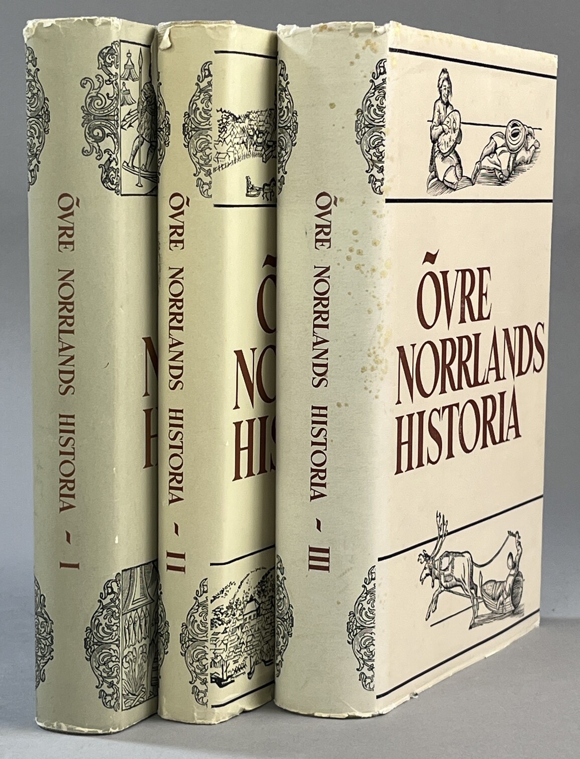 Övre Norrlands historia. Del I. Tiden till 1600. [... II. Tiden 1600-1721; ... III. Tiden 1638-1772]. Utgiven av Norrbottens och Västerbottens läns landsting.