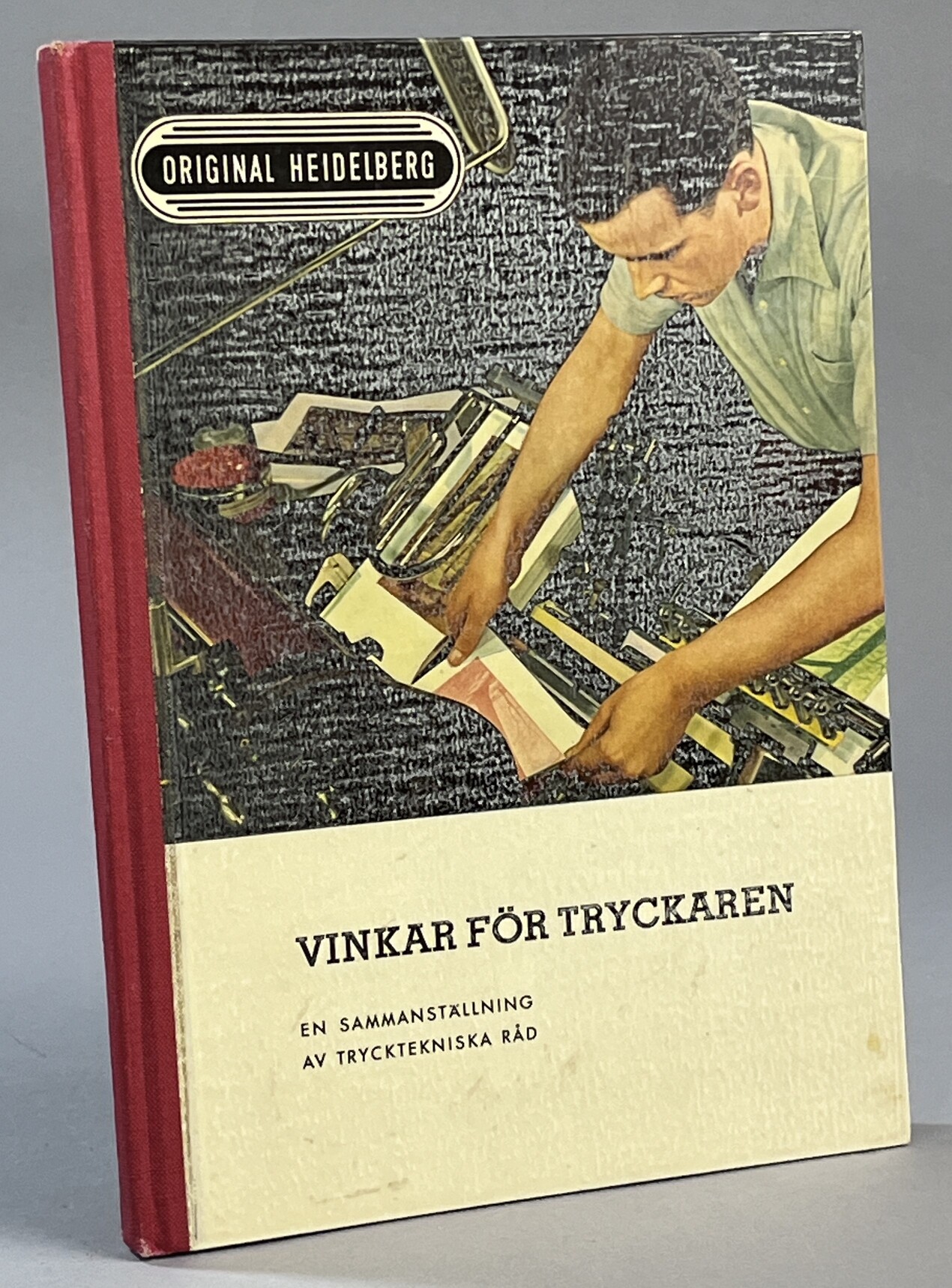 Vinkar för tryckaren. En sammanställning av trycktekniska råd [= pärmtitel].