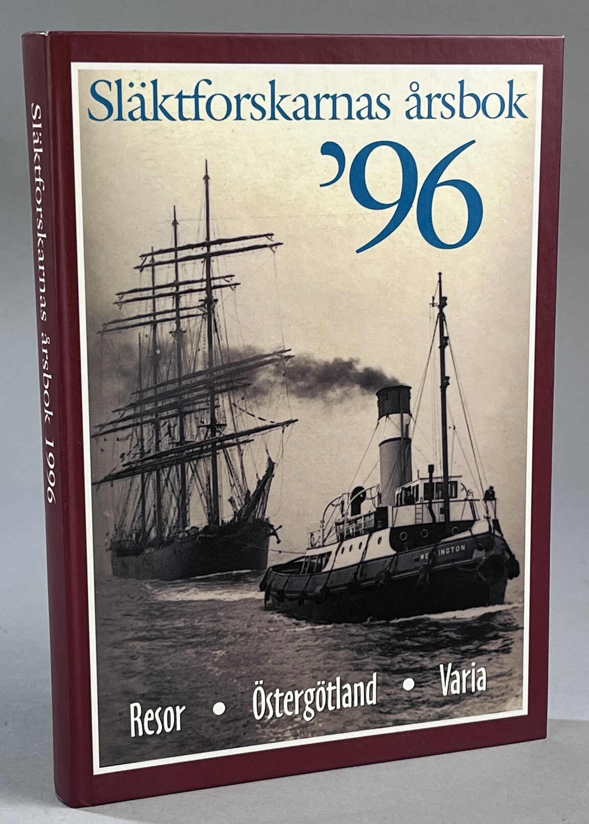 Släktforskarnas årsbok '96. [Utg. av] Sveriges Släktforskarförbund. [Tema: Resor, Östergötland, Varia].