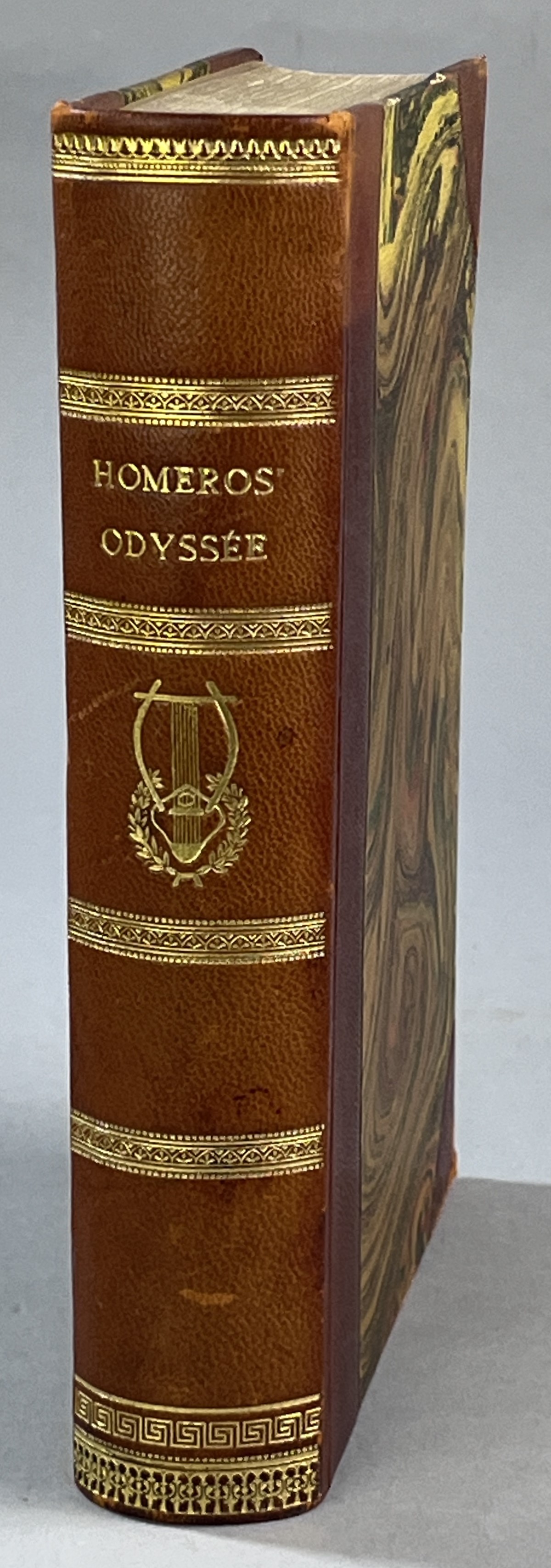 Homeros' Odyssée. Från grekiskan av Erland Lagerlöf. Andra upplagan. [Utg. av] C.W.K. Gleerups förlag.