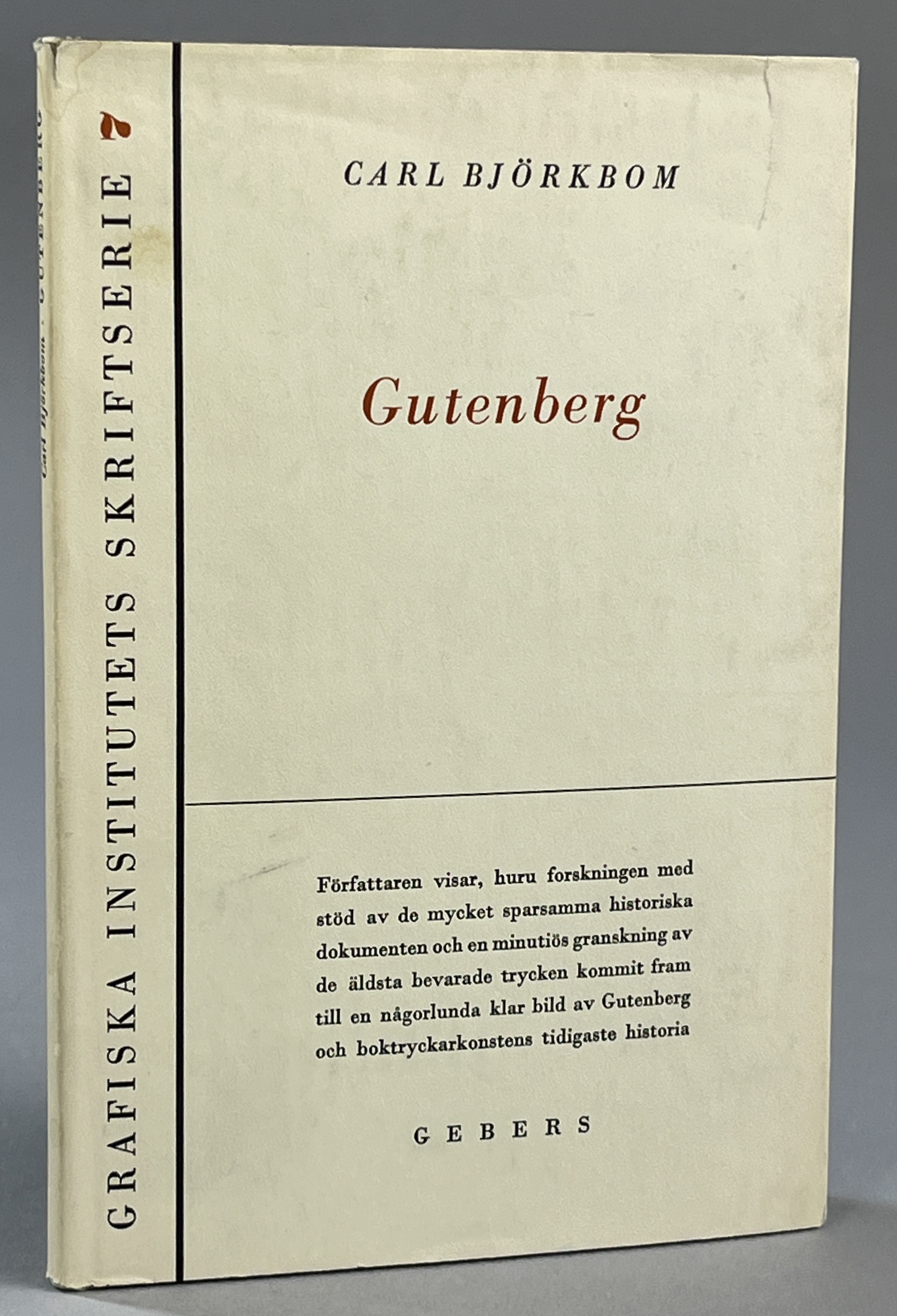 Gutenberg. [Utg. av] Hugo Gebers Förlag.