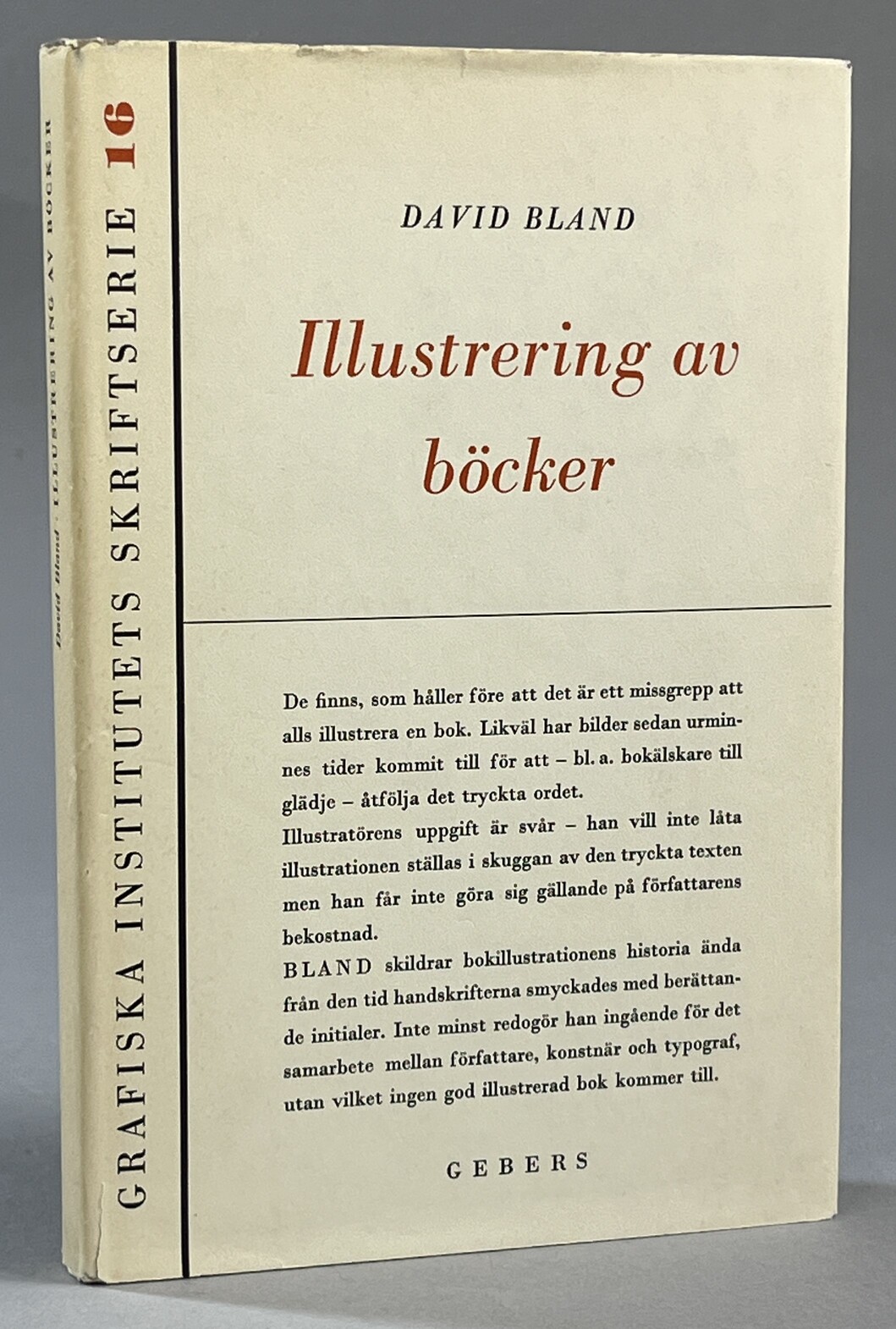 Illustrering av böcker. [Utg. av] AWE/Gebers.