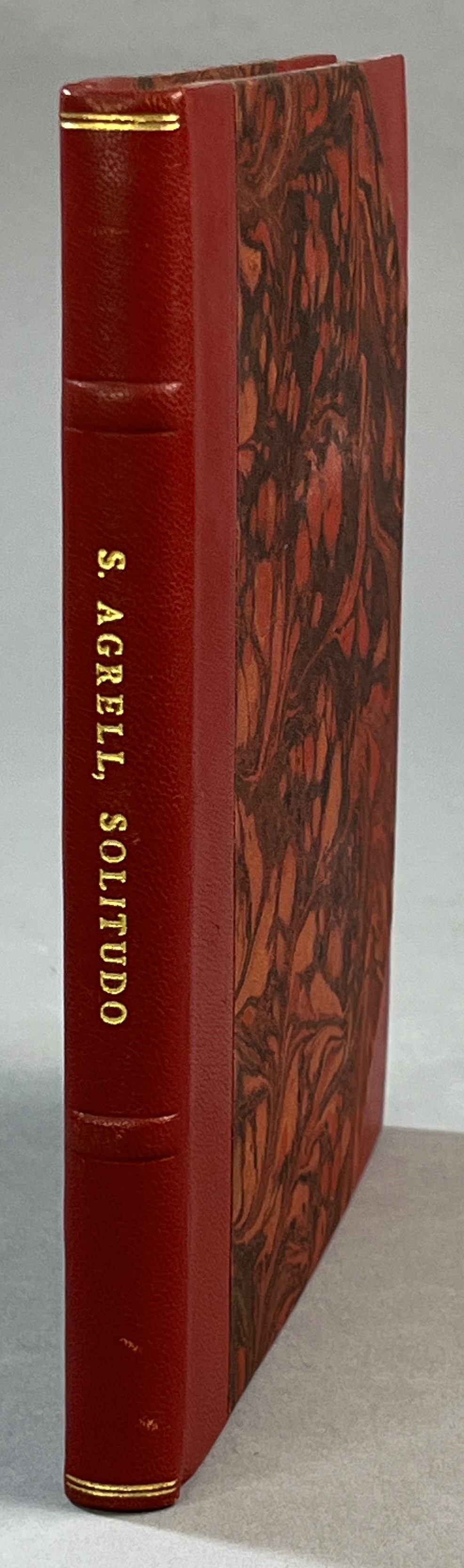 Solitudo. Dikter. [Utg. av] Albert Bonniers förlag.