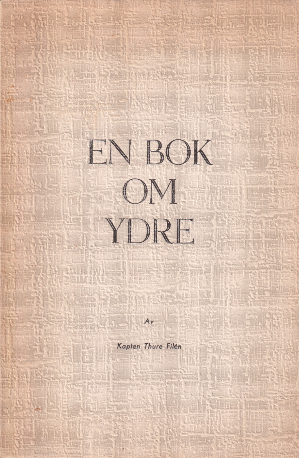 En bok om Ydre.