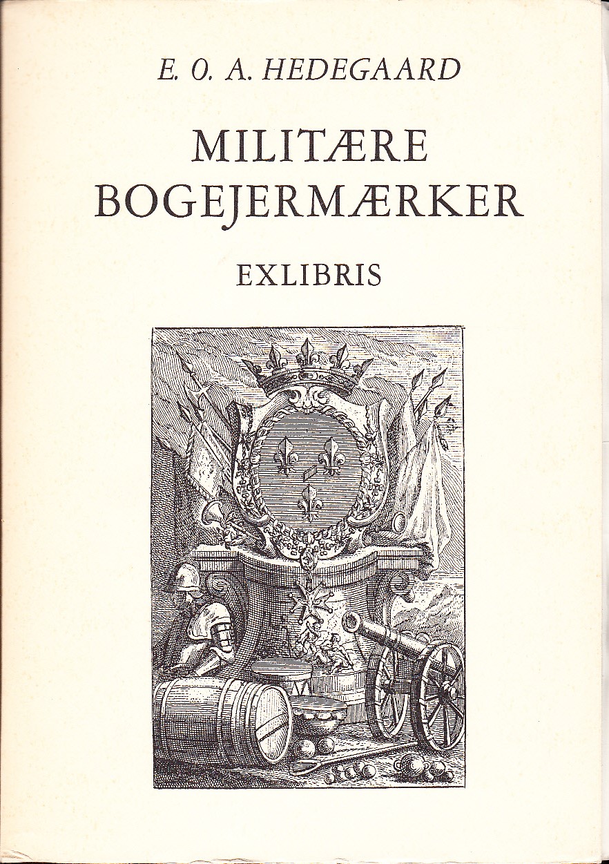 Militære bogejermærker. Exlibris.