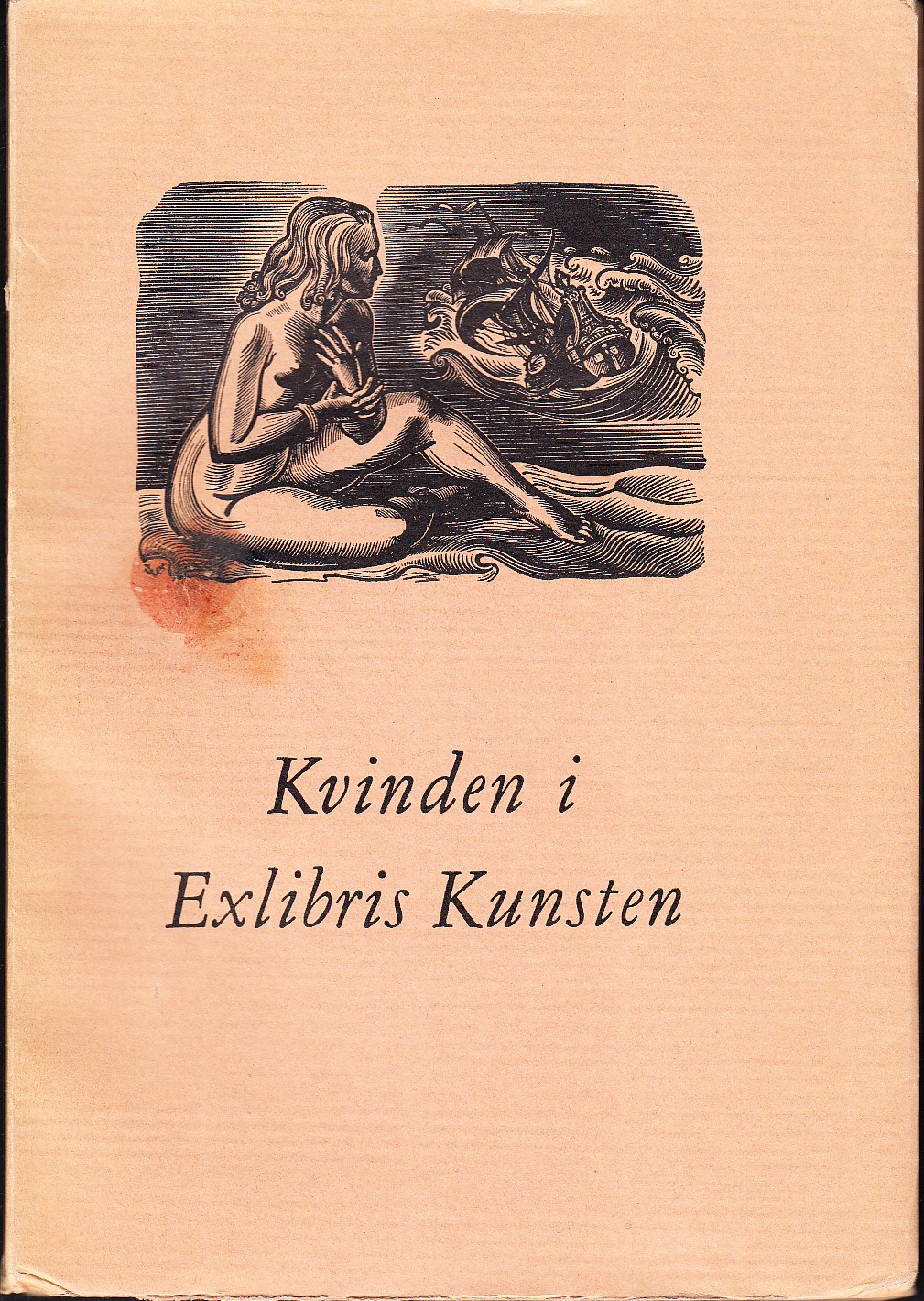Kvinden i Exlibris Kunsten. Woman in bookplate design.
