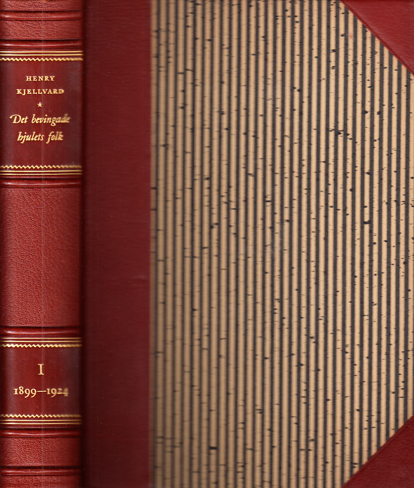 Det bevingade hjulets folk. Minnesskrift vid Svenska Järnvägsmannaförbundets 50-årsjubileum. Volym I. 1899-1924. [... Volym II. 1925-1949.].