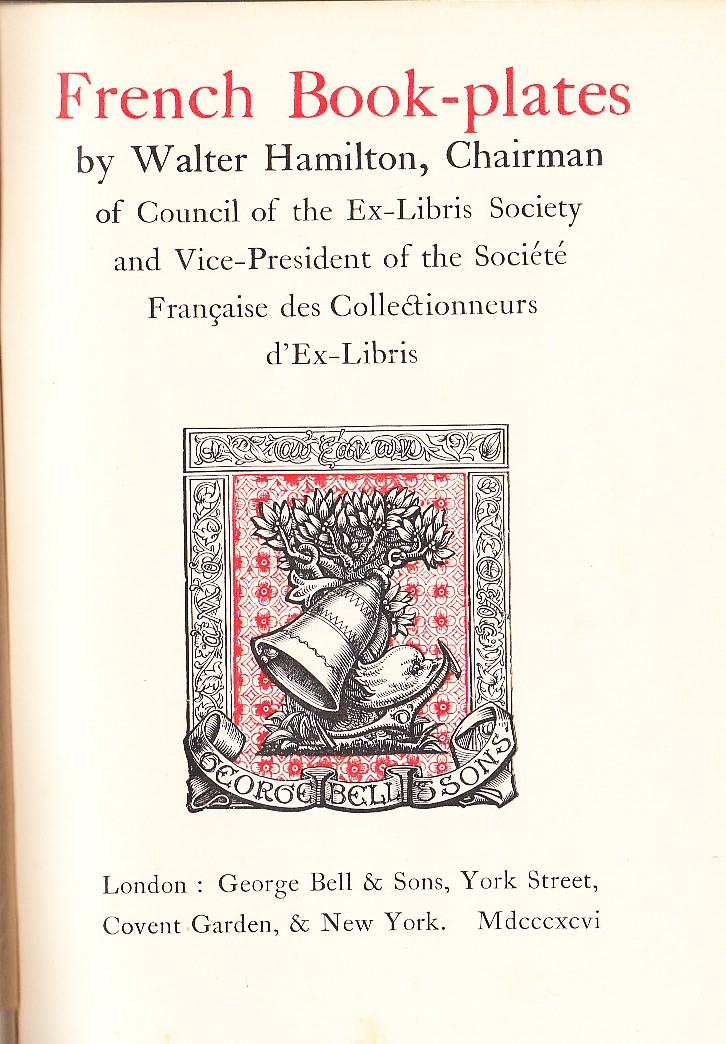 French Book-plates. [2nd enlarged edition].