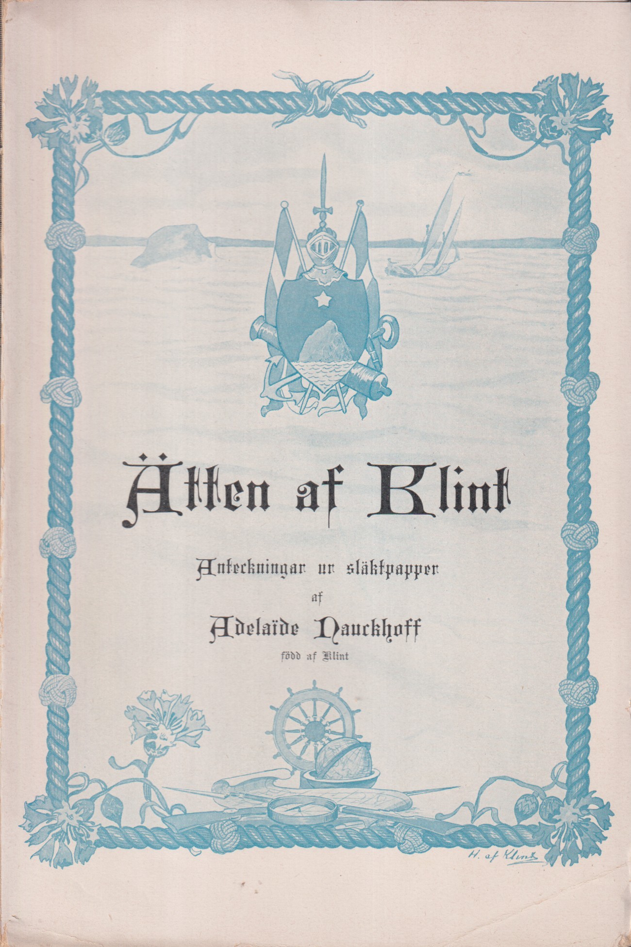 Ätten af Klint. Anteckningar ur släktpapper.