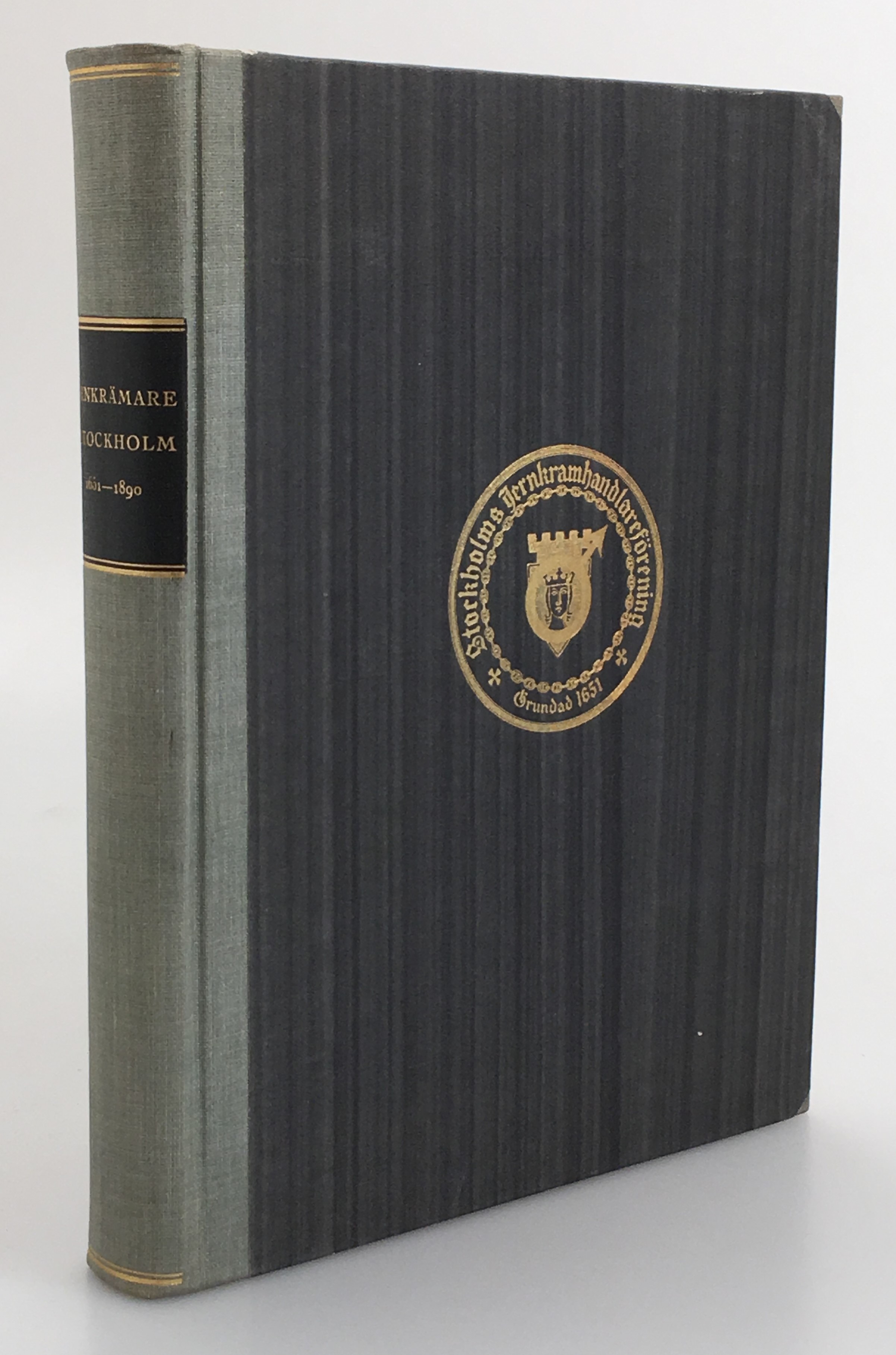 Järnkrämare i Stockholm 1651-1890. Historiska och biografiska anteckningar. På uppdrag av Stockholms jernkramhandlareförening.