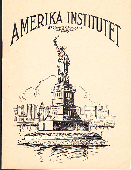 Amerika-institutet [= omslagstitel].
