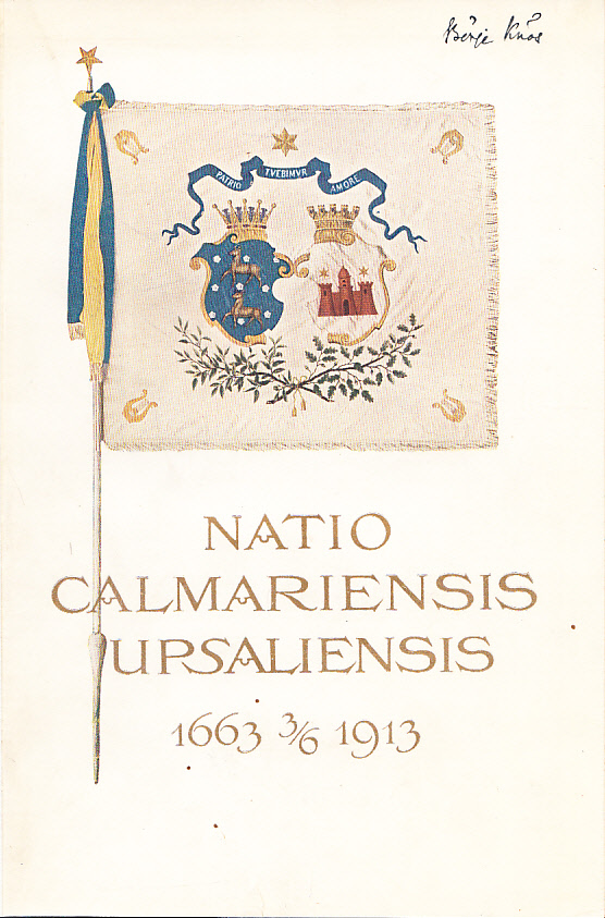 Natio Calmariensis Upsaliensis 1663 3/6 1913.