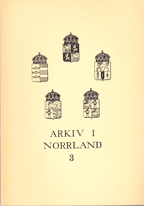 Landsarkivets källor om norra Ångermanland.