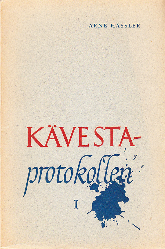 Kävestaprotokollen. Försvar mot en folkhögskolestyrelse och Skolöverstyrelsen. I.