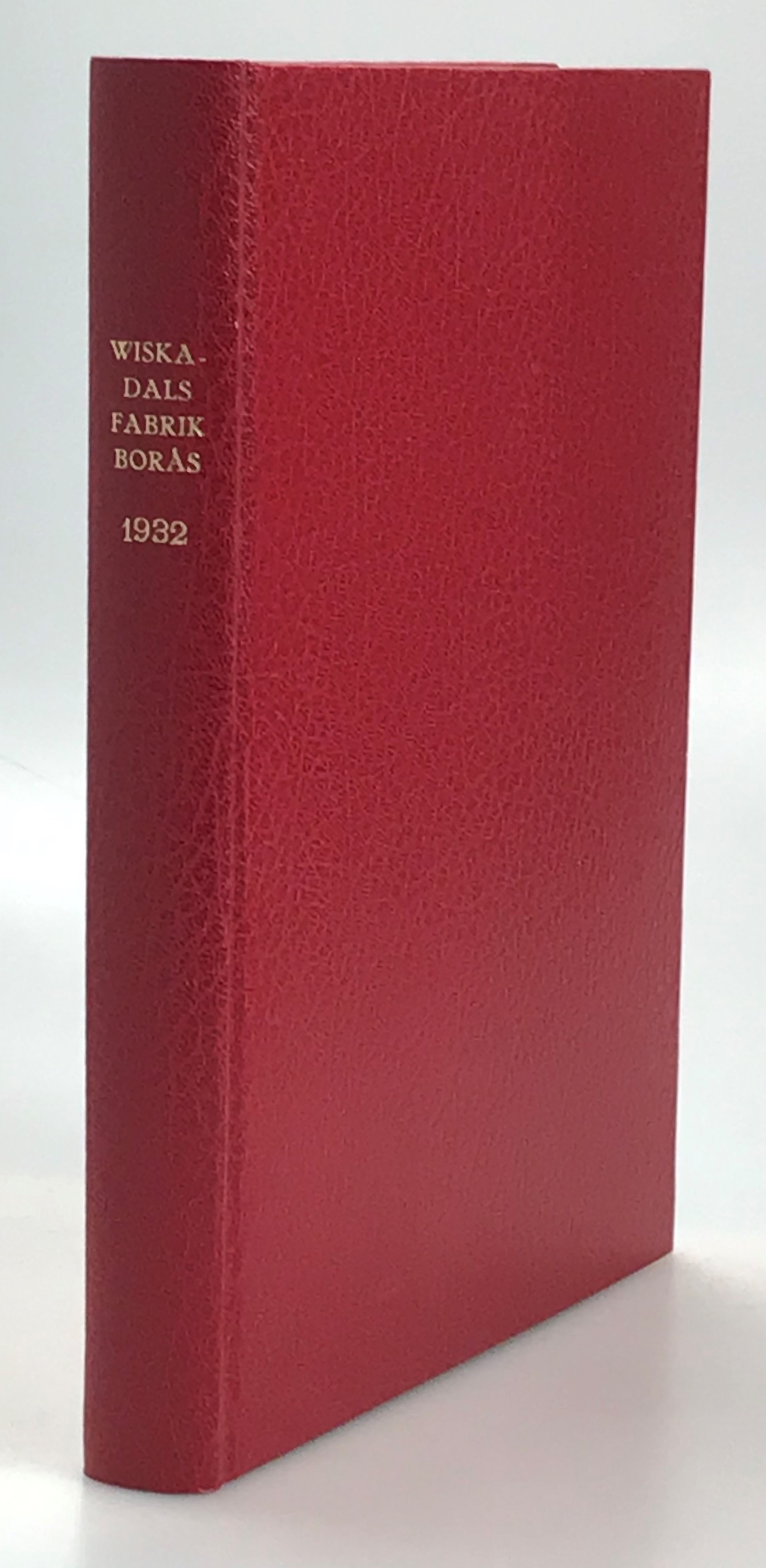 Wiskadals fabrik, Borås. Netto-priskurant utan förbindelse, våren och sommaren 1932, för handlare och återförsäljare.