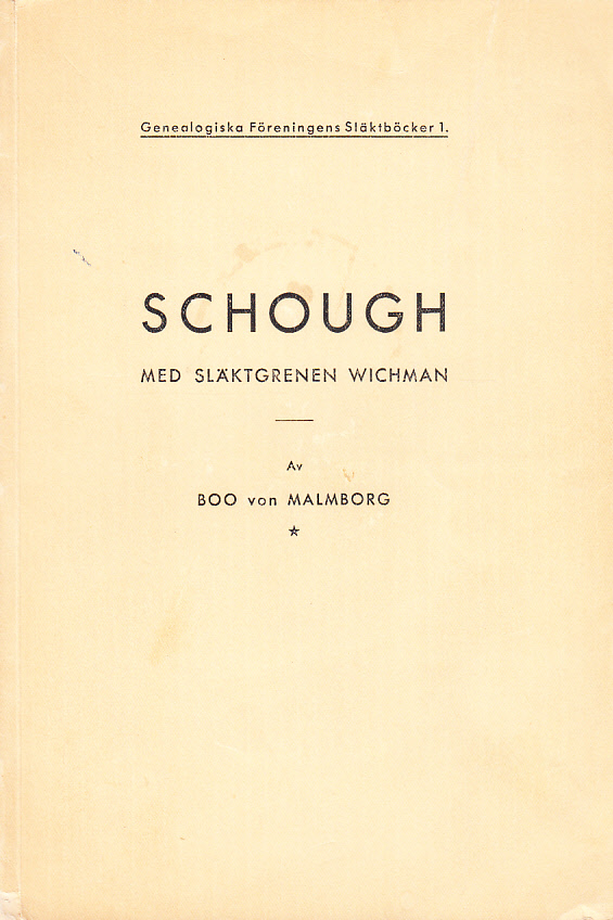 Schough, med släktgrenen Wichman.