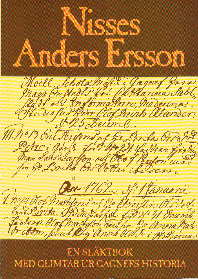 Nisses Anders Ersson. En släktbok, med glimtar ur Gagnefs historia. [Utg. av släktkommitten].