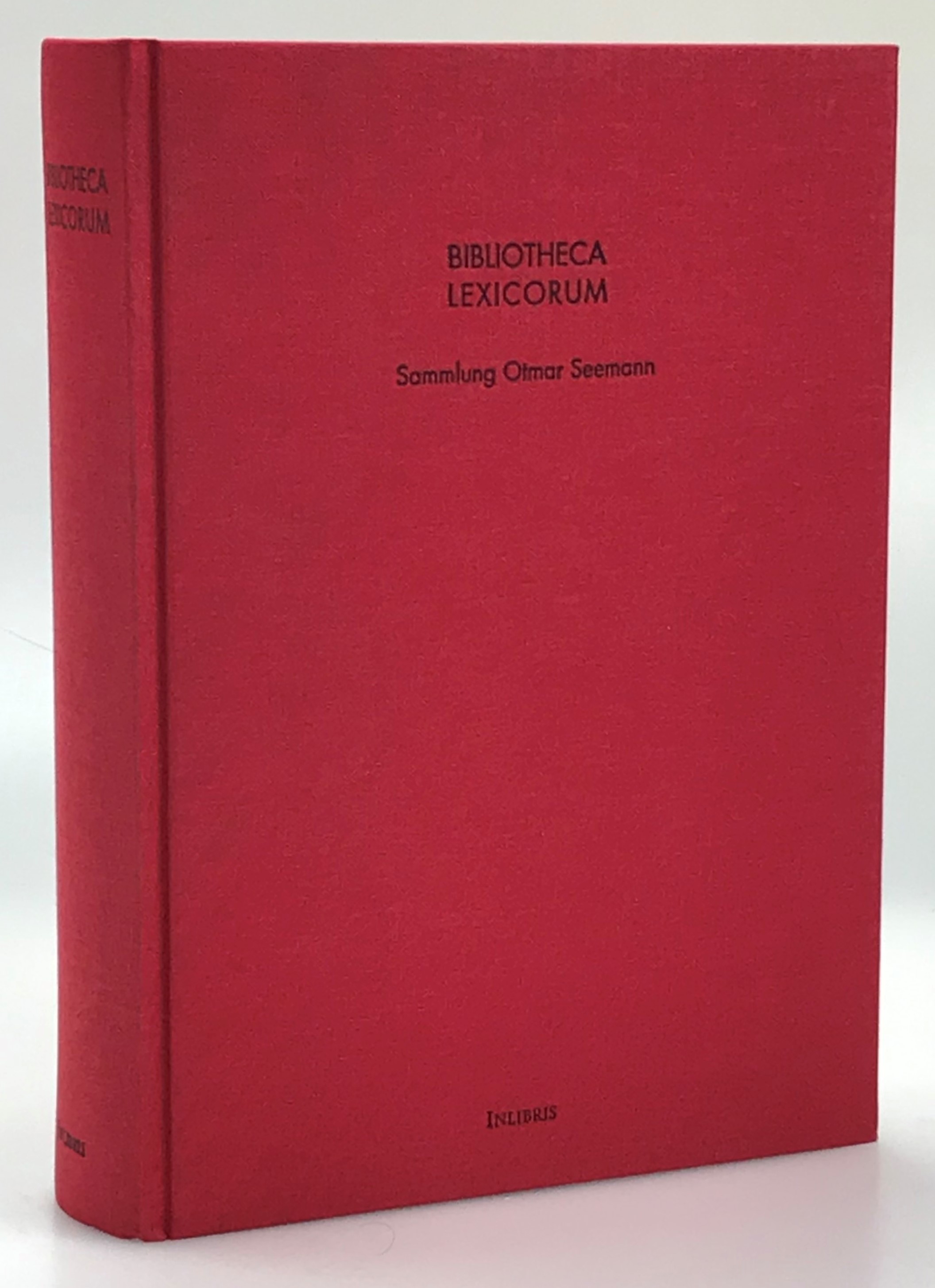 Bibliotheca Lexicorum. Kommentiertes Verzeichnis der Sammlung Otmar Seemann bearbeitet von Martin Peche. Eine Bibliographie der enzyklopädischen Literatur von den Anfängen bis zur Gegenwart, unter besonderer Berücksichtigung der im deutschen Sprachraum ab dem Jahr 1500 gedruckten Werke. Nach einem von Otmar Seemann erstellten Gesamtverzeichnis und mit einer mehr als 3000 Titel umfassenden Bibliographie zur Geschichte der Lexikonistik heruasgegeben von Hugo Wetscherek.