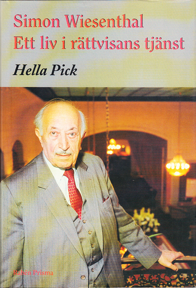 Simon Wiesenthal. Ett liv i rättvisans tjänst. Översättning av Gunilla Larsson. [Utg. av] Rabén Prisma.