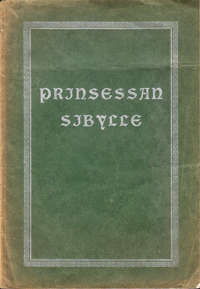 Som en underdånig välkomsthälsning till prinsessan Sibylle vid dess ankomst till det nya fosterlandet utgivas dessa blad. [Utg. av] Genealogia Gothica.
