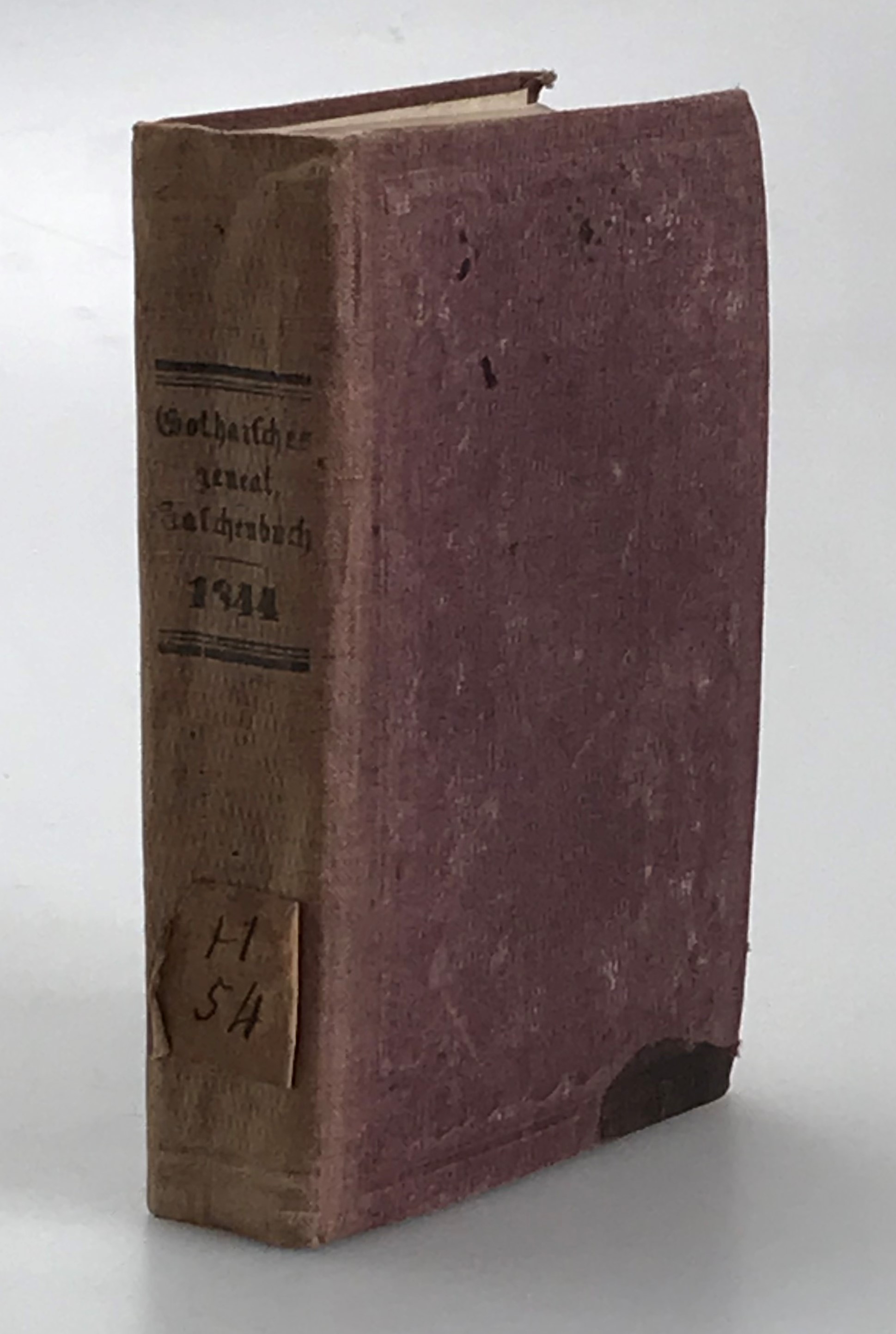 Gothaisches genealogisches Taschenbuch auf das jahr 1844. Ein und Achtzigster Jahrgang.