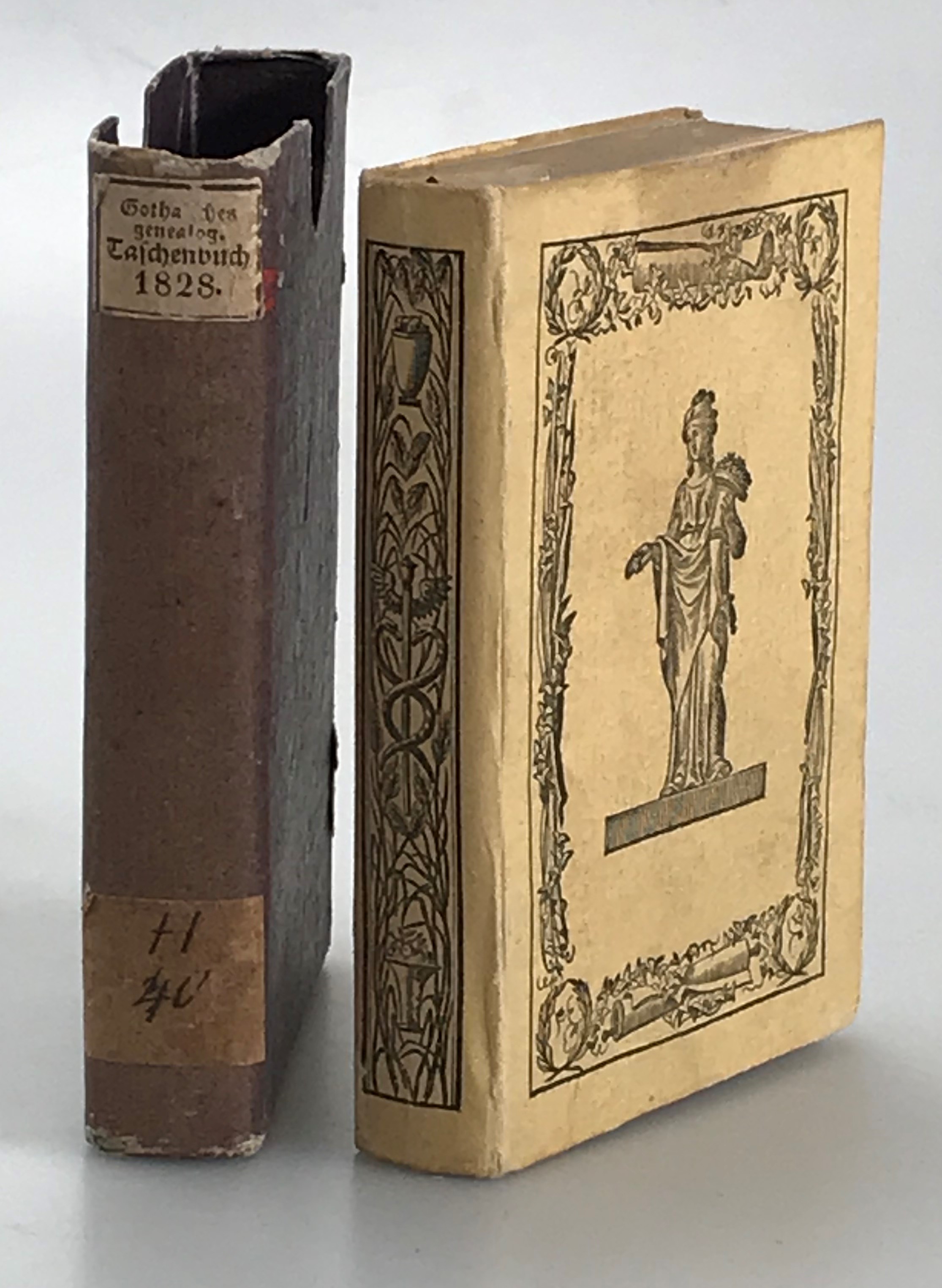 Gothaisches genealogisches Taschenbuch auf das jahr 1828. Fünf und Sechszigster Jahrgang.
