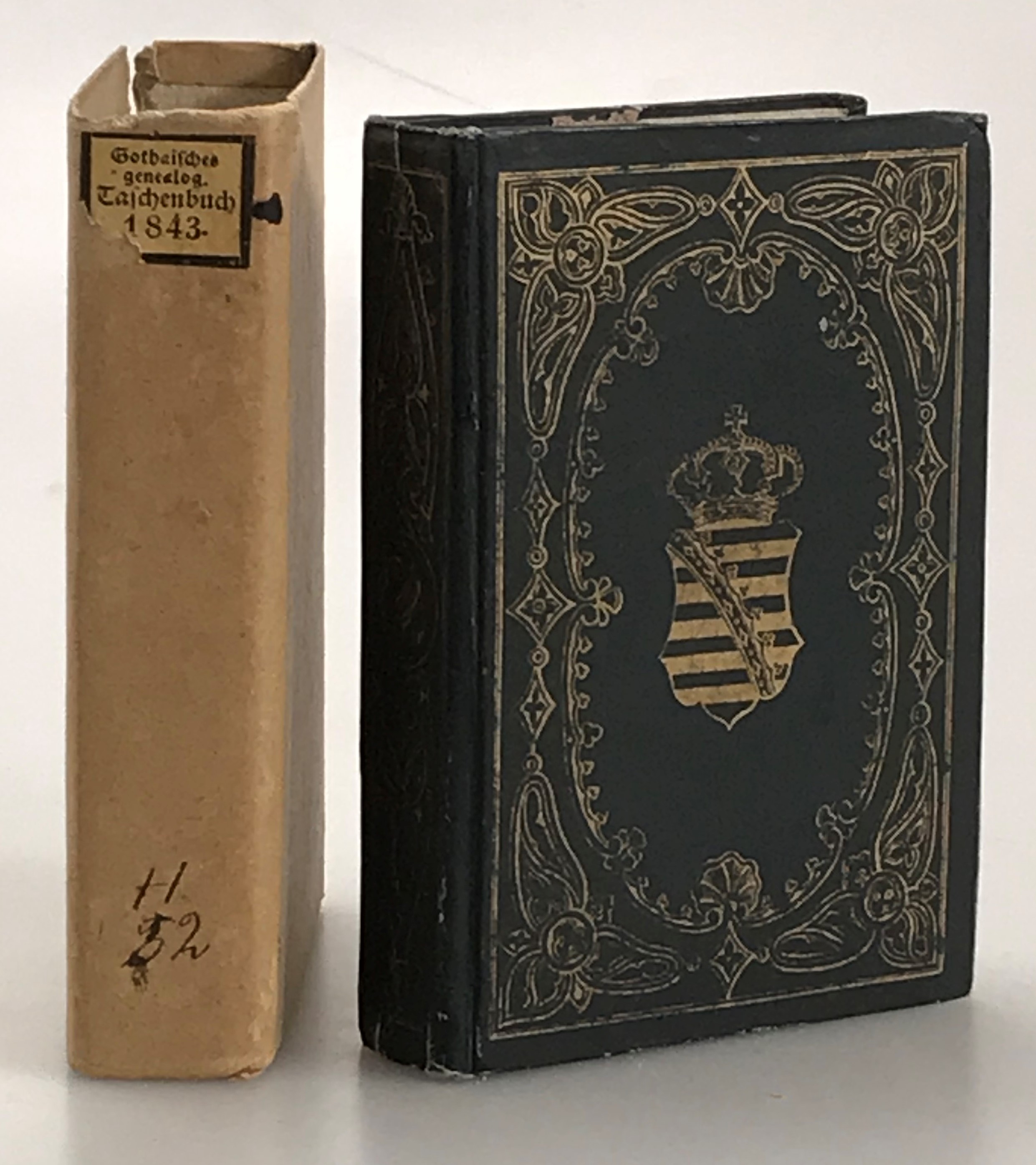 Gothaisches genealogisches Taschenbuch auf das jahr 1843. Achtzigster Jahrgang.