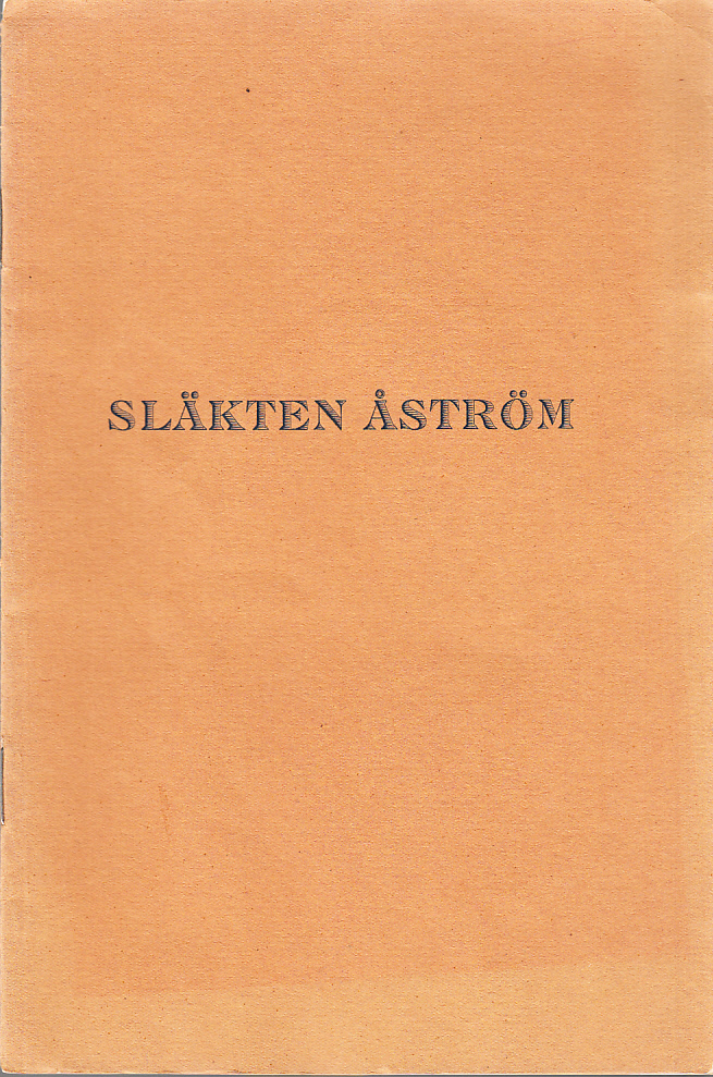 Släkten Åström.