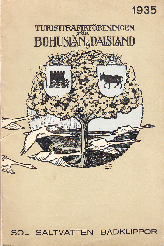 Turisttrafikföreningen för Bohuslän och Dalsland årsbok. Tjugonde årgången. Sommaren 1935. [Sista årgången].