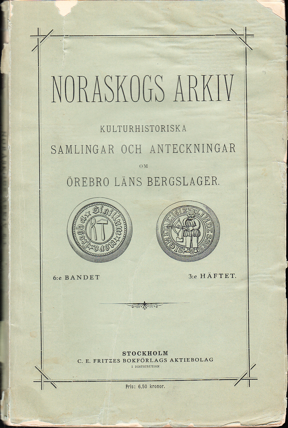 Noraskogs slägtbok [=rubrik].