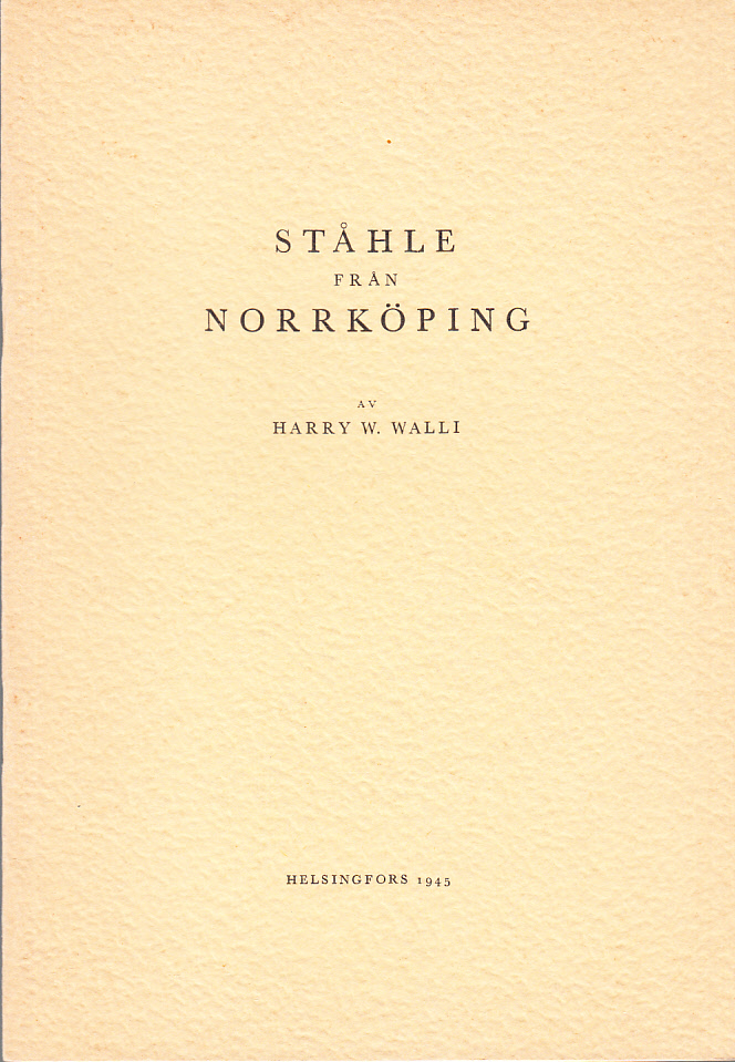 Ståhle från Norrköping.