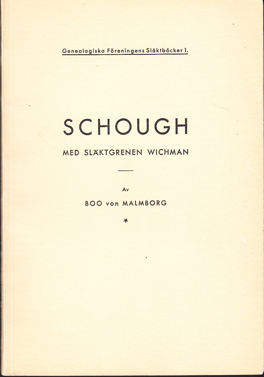 Schough, med släktgrenen Wichman.