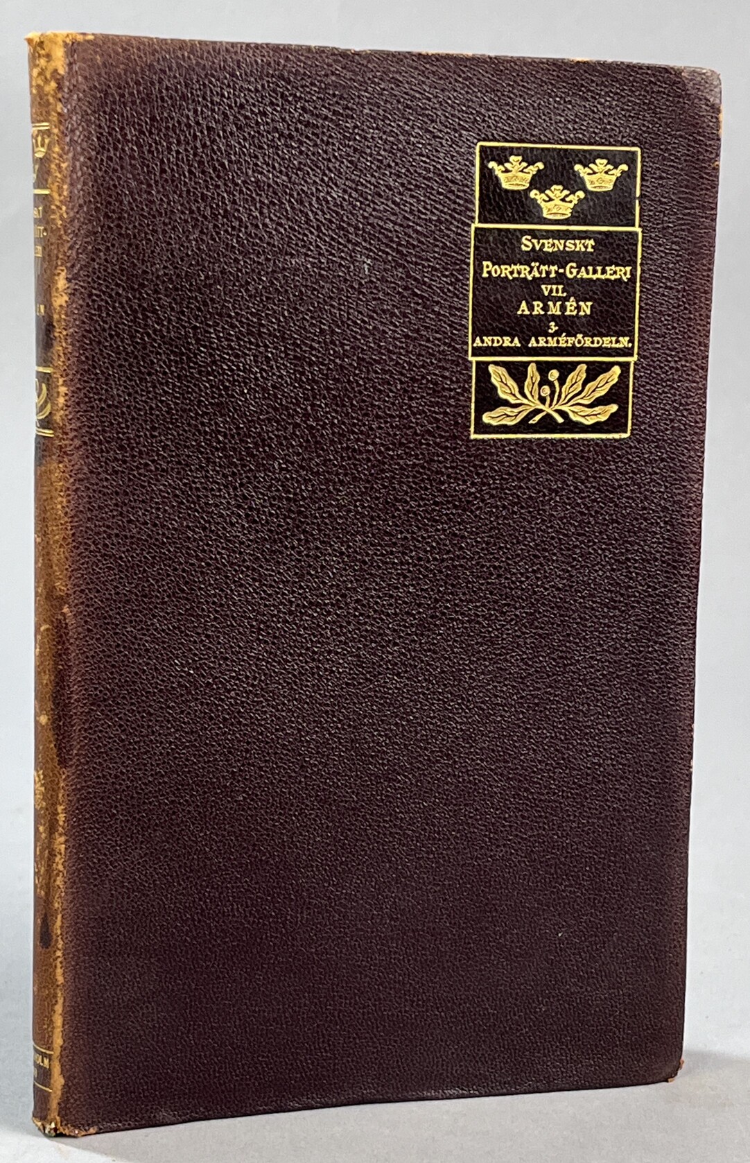 Svenskt porträttgalleri. VII. Armén. 3. [Andra arméfördelningen. Med biografiska uppgifter av Otto Bergström].