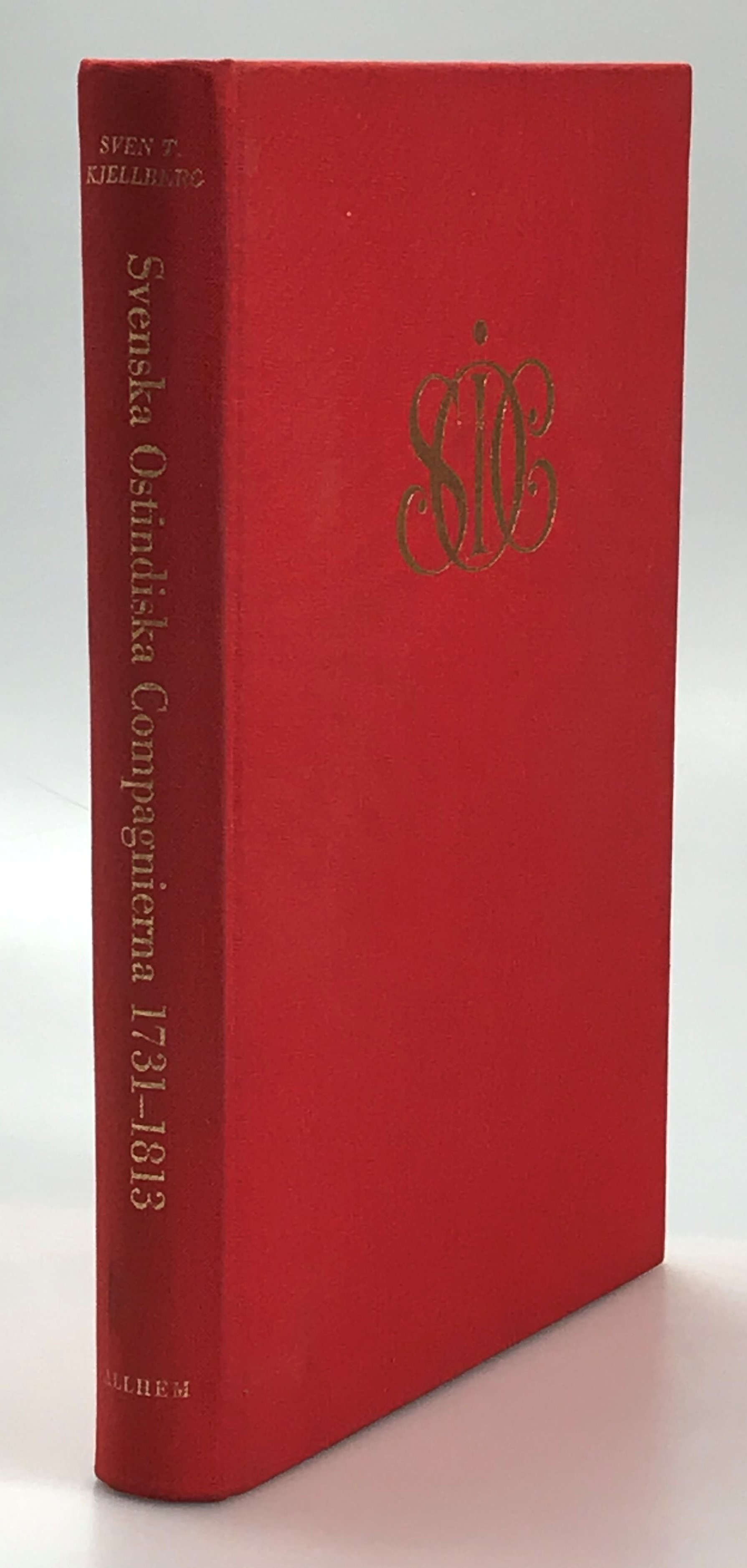 Svenska ostindiska compagnierna 1731-1813. Kryddor. Te. Porslin. Siden. [Utg. av] Allhems förlag.