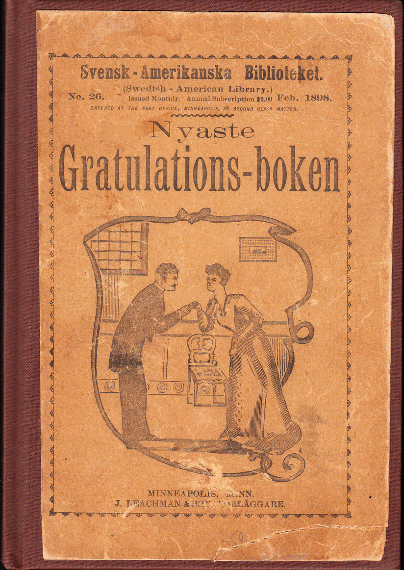 [Nyaste gratulations-boken] 274 Gratulationer på födelse- och namnsdagar, samlade af H. Håkanson.