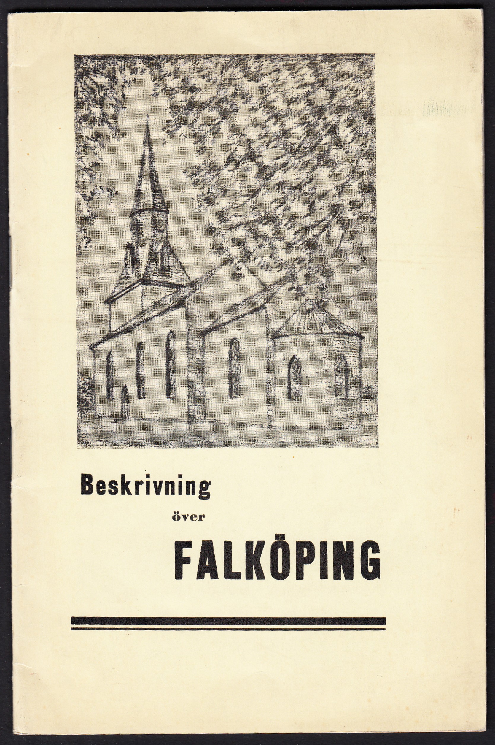 Beskrivning över Falköping.
