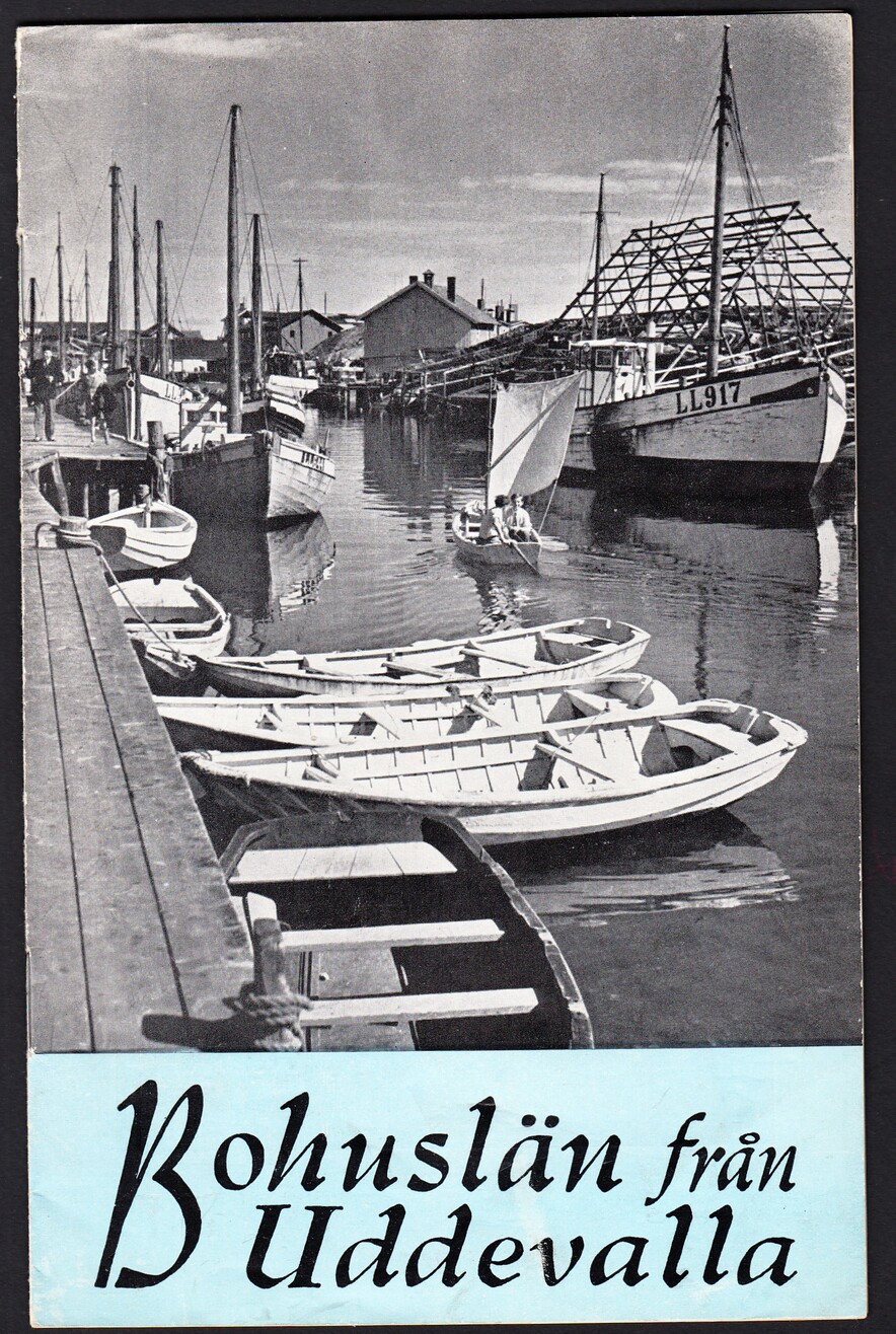 Bohuslän från Uddevalla. [Utg. av Uddevalla turistbyrå].