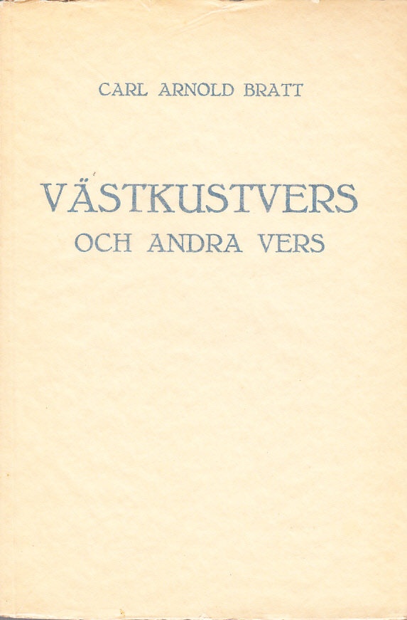 Västkustvers och andra vers.
