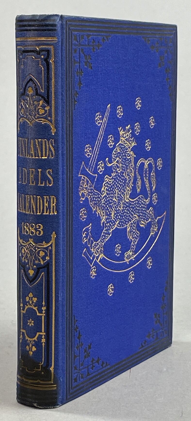 Storfurstendömet Finlands ridderskaps och adels kalender för år 1883. Utgifven af Carl Herman Tersmeden ... [gm] G.W. Edlunds förlag.