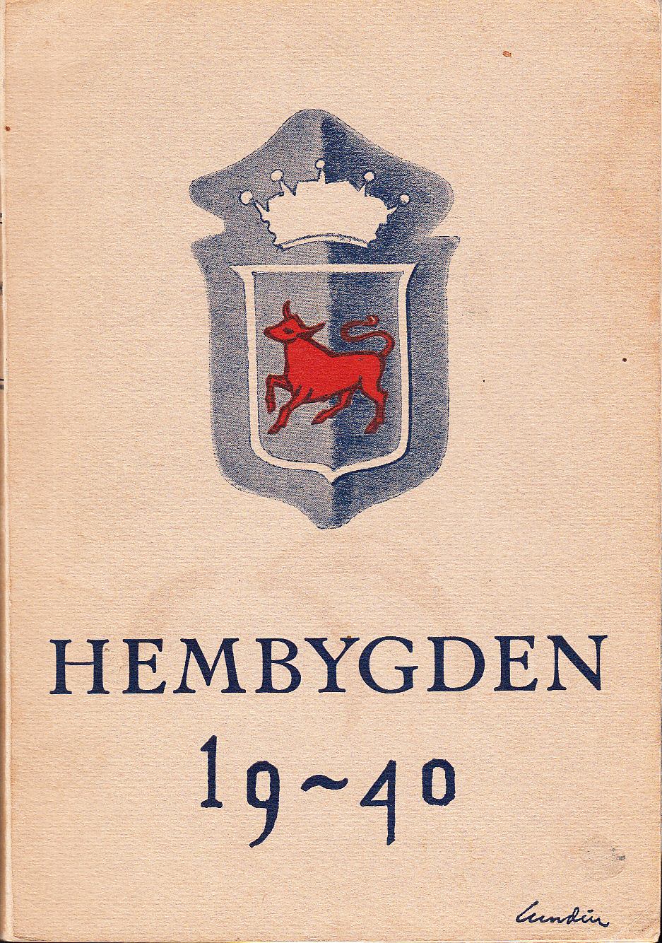 Hembygden 1940. Utgiven av Dalslands Fornminnes- och Hembygdsförbund.