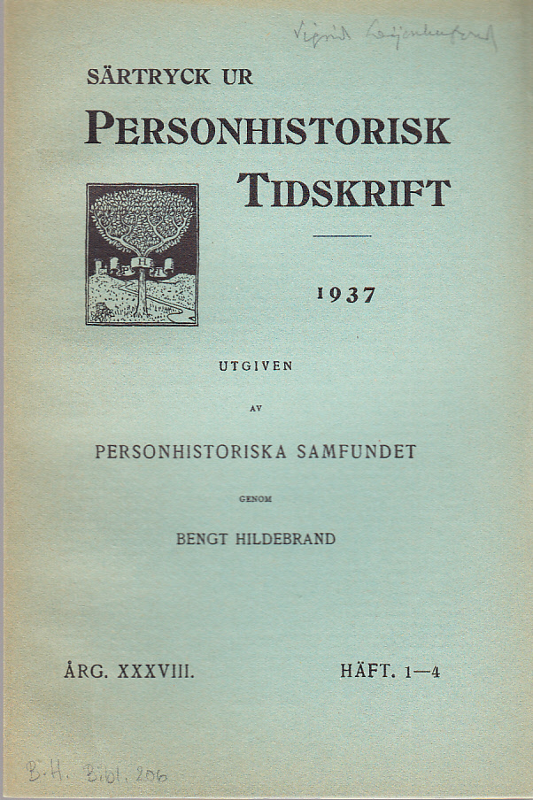 Sigrid Leijonhufvud in memoriam.