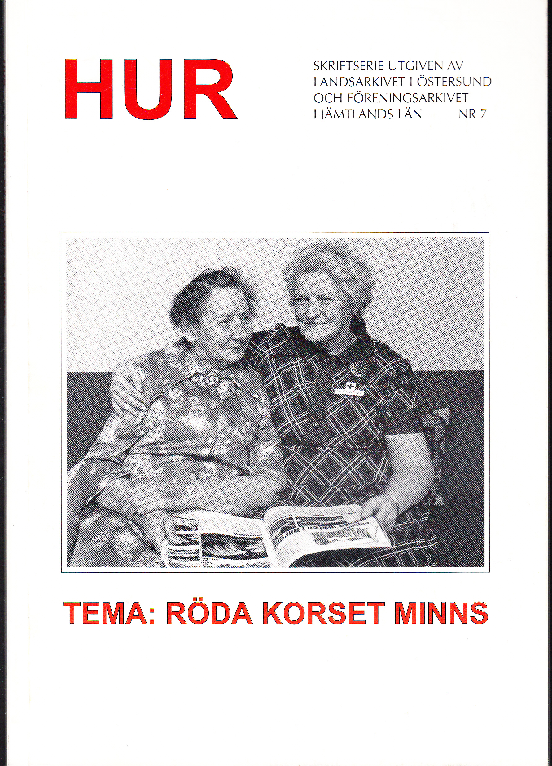 Tema: Röda Korset minns.