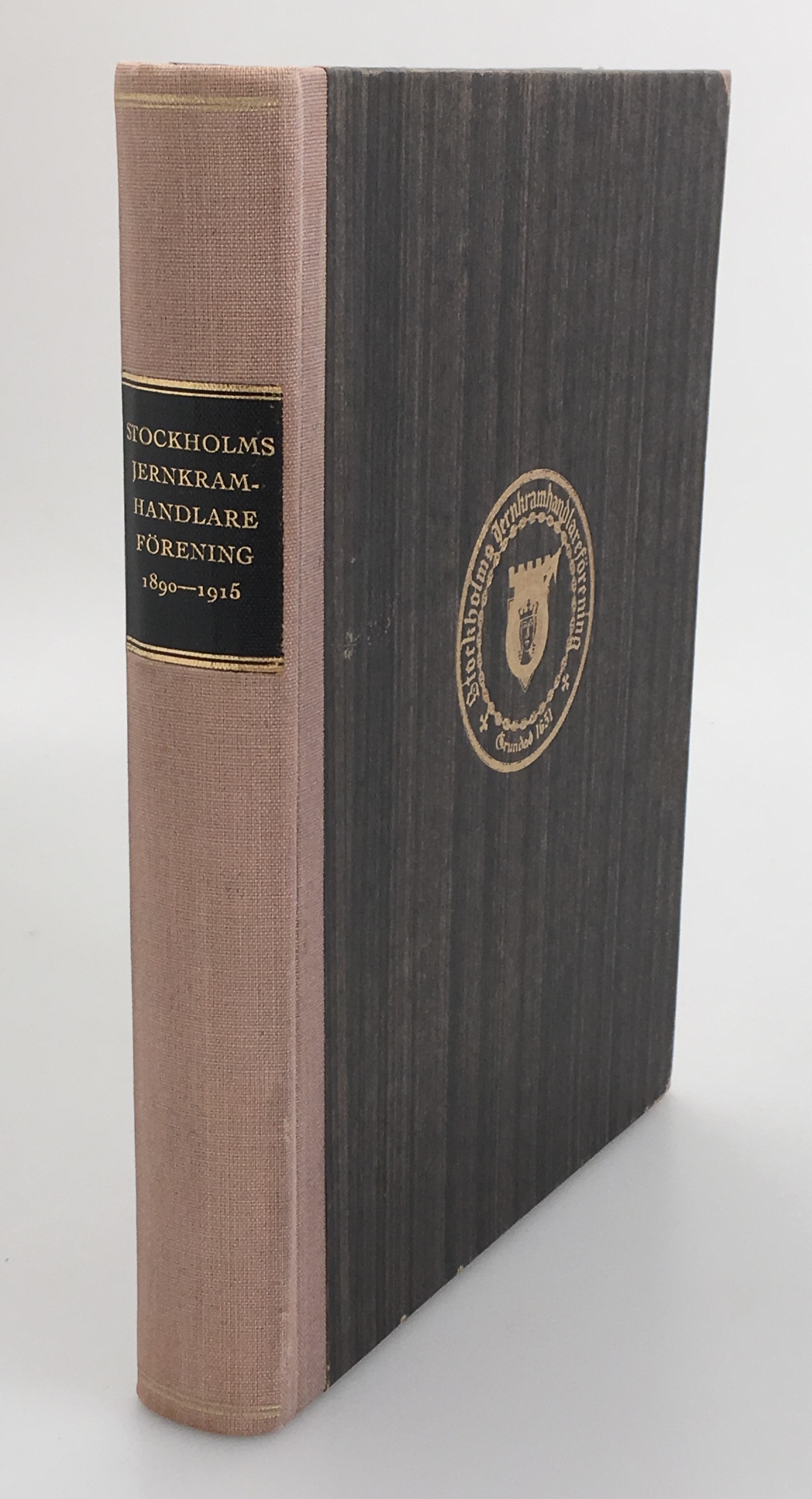Stockholms jernkramhandlareförening 1890-1915. Historiska och biografiska anteckningar.