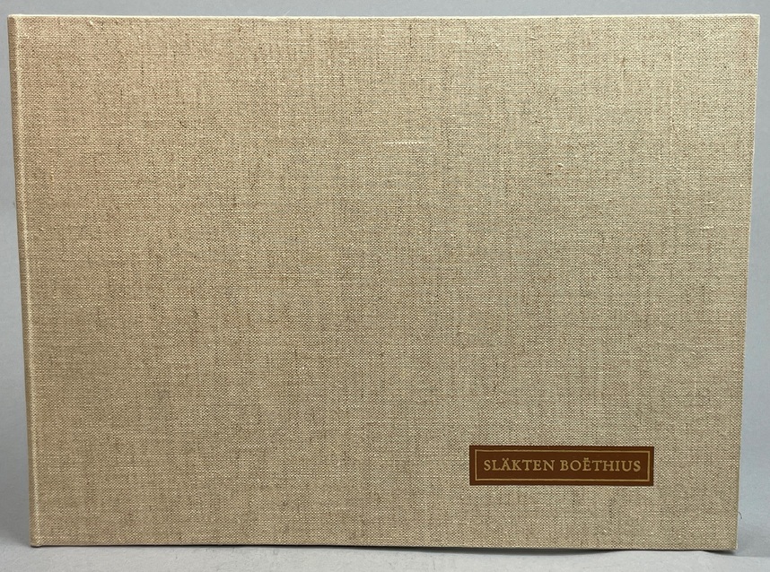 Släkten Boëthius i sexton tabeller. Med förord och strödda anteckningar. [Utg. av Släkten Boëthius förening].