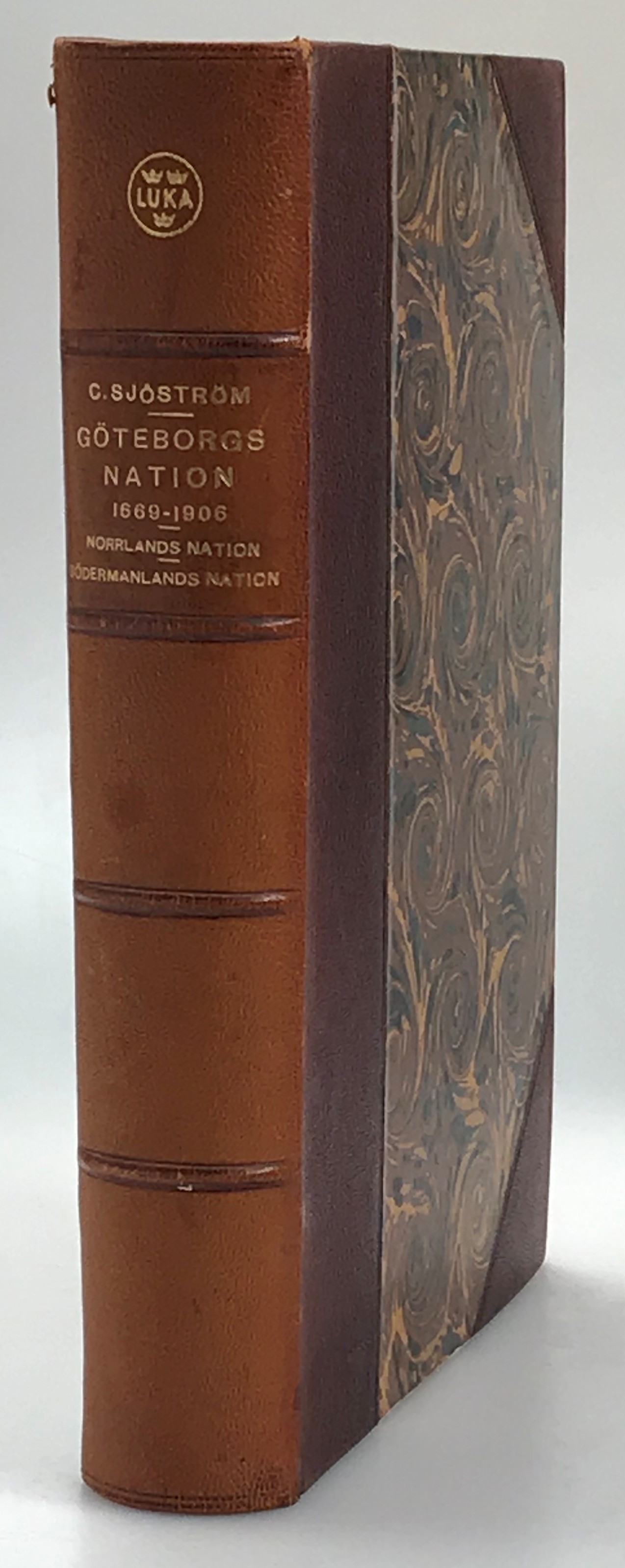 Göteborgs nation i Lund 1669-1906. Biografiska och genealogiska anteckningar jemte historik. + Norrlands nation i Lund [1757-1842]. Biografiska och genealogiska anteckningar. + Södermanlands nation i Lund [1838-1843]. Biografiska och genealogiska anteckningar.