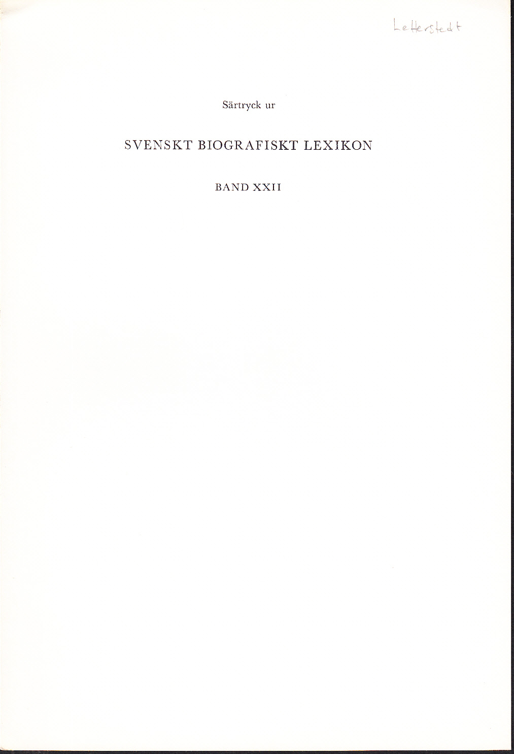 Letterstedt, Jacob, tidigare Lallerstedt o Latterstedt, f 15 dec 1796 i Vallerstad ... [= incipit].
