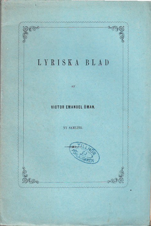 Lyriska blad. Ny samling.
