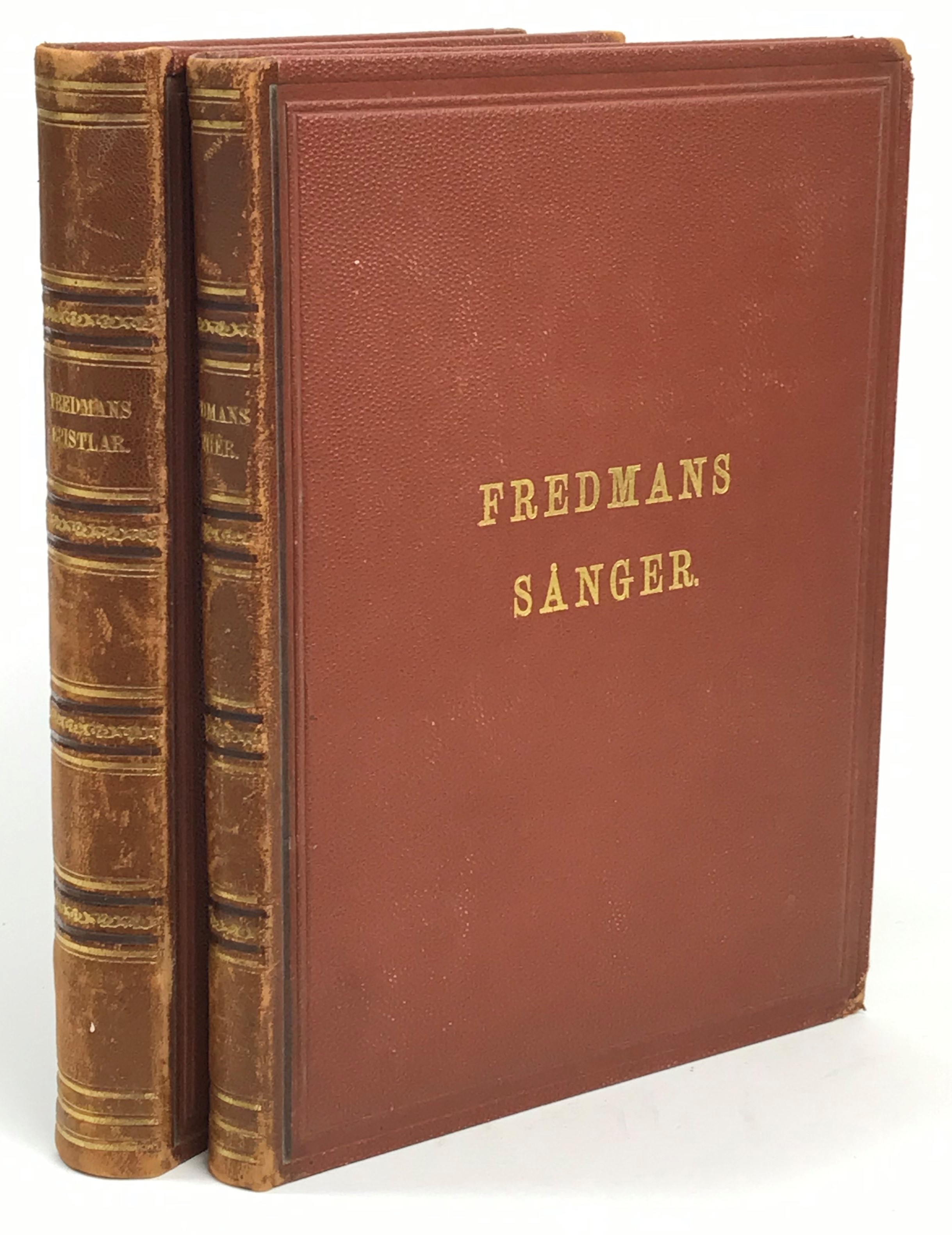 Fredmans epistlar. Musik. [... Ord] + Fredmans sånger. Musik. [... Ord]. [Utg. av] Elkan & Schildknecht.